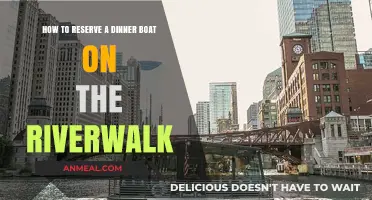 Reserve Your Riverwalk Dinner Boat: A Step-by-Step Guide