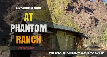Reserve Your Phantom Ranch Dinner: A Step-by-Step Guide