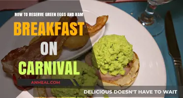 Reserve Carnival's Green Eggs & Ham Breakfast: A Step-by-Step Guide