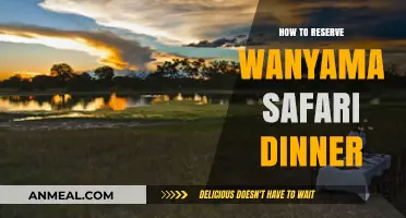 Reserve Wanyama Safari Dinner: Ultimate Guide to Booking Your Adventure
