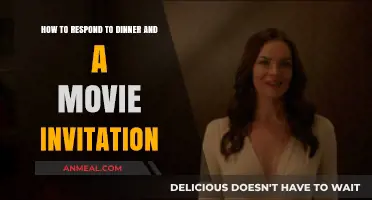 Dinner and a Movie Invite? Here’s How to Respond Gracefully