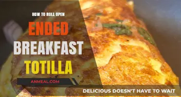 Mastering the Art of Rolling Open-Ended Breakfast Tortillas