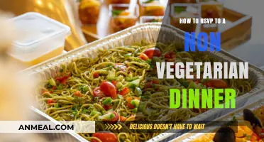 RSVP Guide: Handling Non-Vegetarian Dinner Invitations with Grace