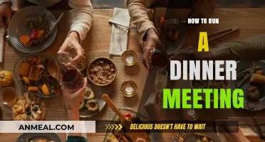 Mastering Dinner Meetings: Tips for Productive and Engaging Gatherings