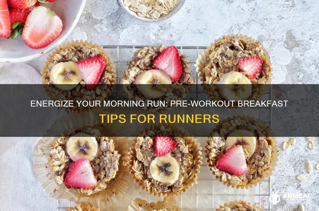 how to run in the morning breakfast