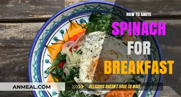 Quick & Healthy Breakfast: Mastering the Art of Sauteed Spinach