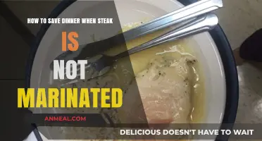 Rescue Your Steak: Quick Fixes for Unmarinated Dinner Disasters