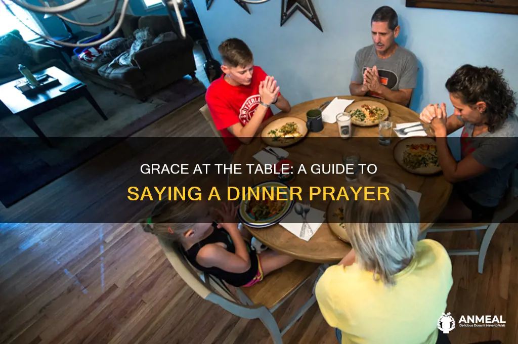 how to say a dinner prayer