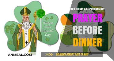 Blessed Feast: A St. Patrick's Day Prayer for Your Dinner Table