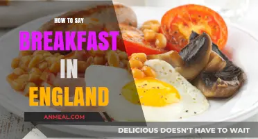Breakfast in England: Mastering the British Morning Meal Vocabulary