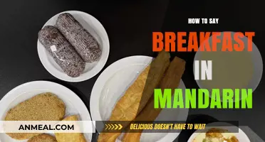 Mastering Mandarin: How to Say Breakfast in Chinese Easily