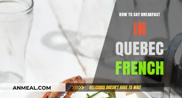 Déjeuner Québécois: Mastering Breakfast in Quebec French with Ease