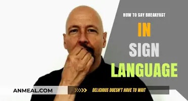 Mastering Sign Language: Learn How to Sign 'Breakfast' Easily