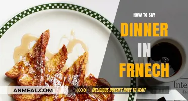 Mastering French Vocabulary: How to Say Dinner in French