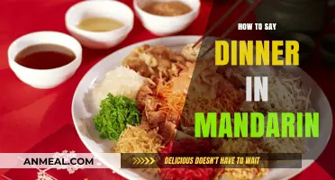 Mastering Mandarin: How to Say 'Dinner' and Essential Meal Phrases