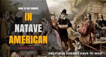 Exploring Native American Languages: How to Say 'Dinner' in Traditional Tongues