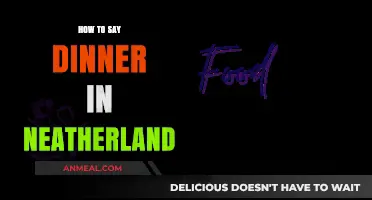 Dinner in Dutch: Mastering the Word for Evening Meals in the Netherlands