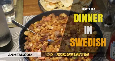 Mastering Swedish Vocabulary: How to Say Dinner in Swedish