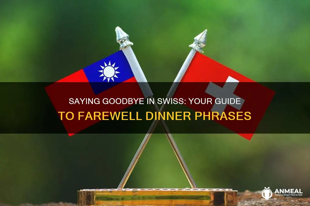 how to say farewell dinner in swiss language