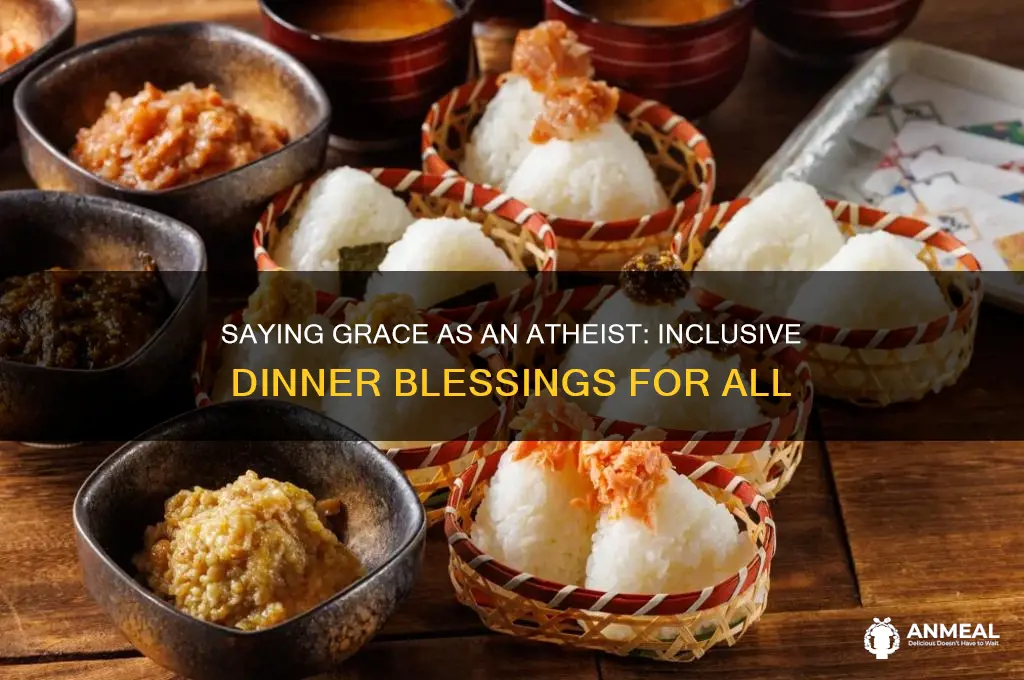 how to say grace at dinner if you