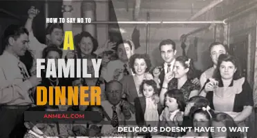 Setting Boundaries Gracefully: How to Decline Family Dinner Invitations