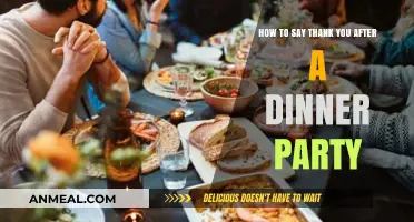 Grateful Gestures: Perfect Ways to Say Thank You After a Dinner Party