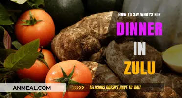 Discover Zulu Phrases: How to Ask 'What's for Dinner' Easily