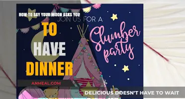 Your Moon Invites You: How to Say 'Let’s Have Dinner' in Style