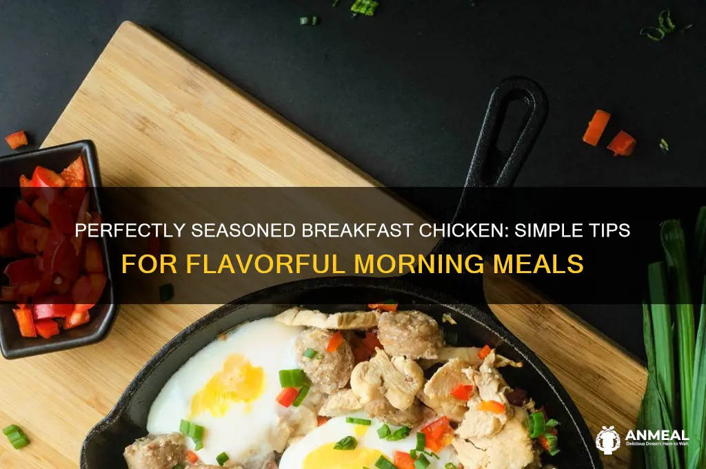 how to season chicken for breakfast