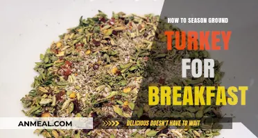 Ground Turkey Breakfast: Spices and Herbs for a Tasty Morning