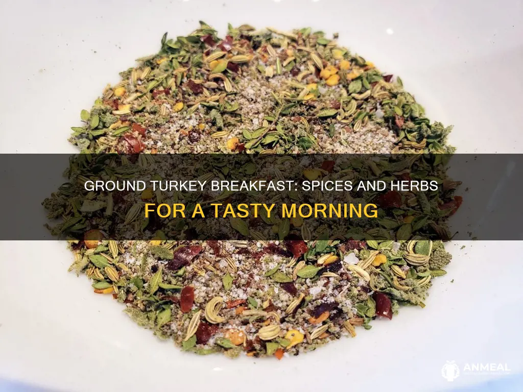 how to season ground turkey for breakfast