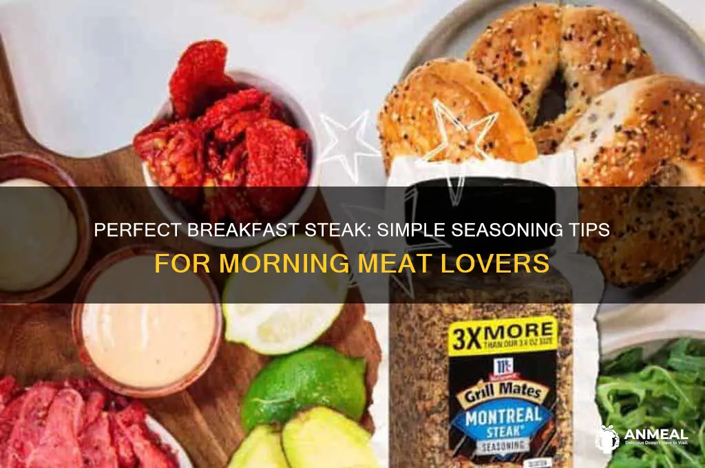 how to season steak for breakfast