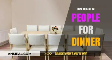 Elegant Seating Arrangements: Hosting a Perfect 12-Person Dinner Party