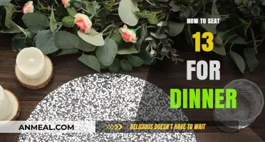 Creative Seating Strategies for Hosting a Dinner Party of 13