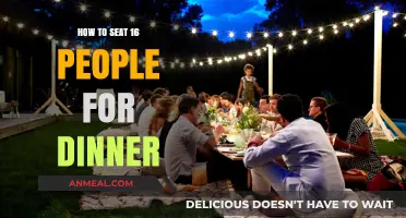 Mastering the Art of Seating 16 Guests for the Perfect Dinner Party