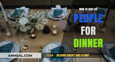 Mastering the Art of Seating 20 Guests for the Perfect Dinner