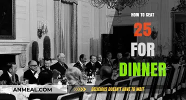 Seating 25 for Dinner: Creative Tips for a Perfect Table Setup