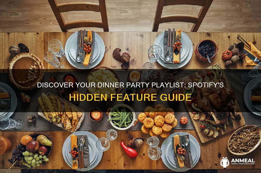 how to see your dinner party on spotify