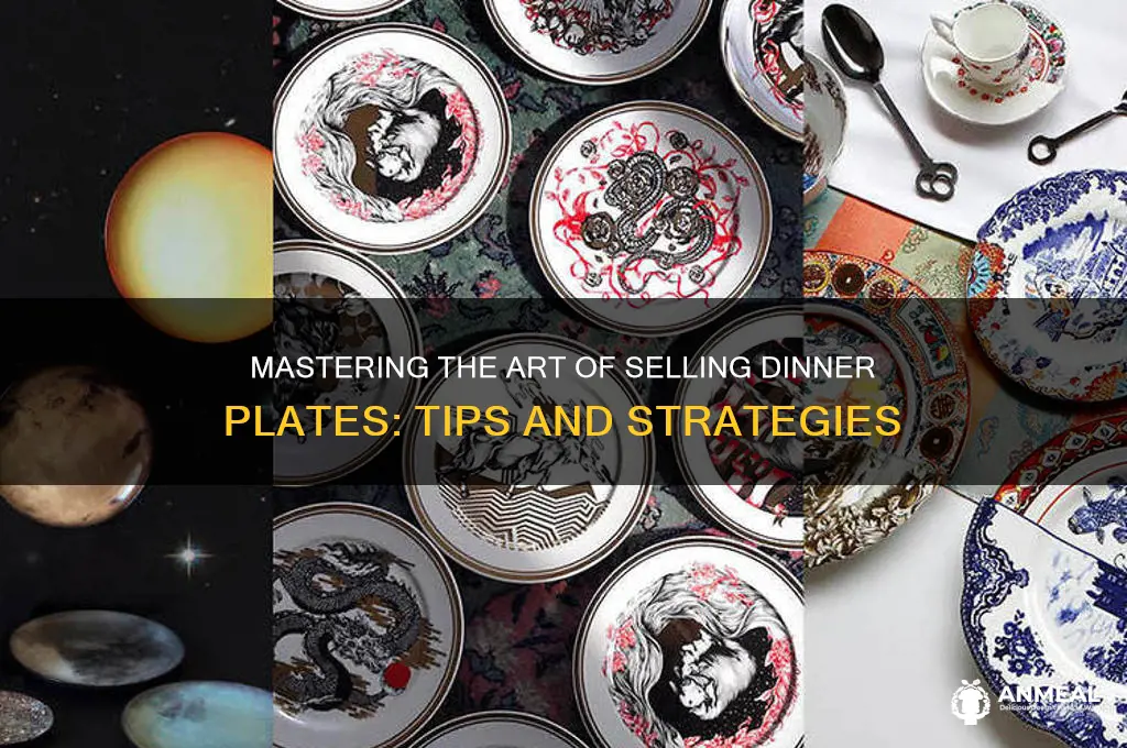 how to sell dinner plates