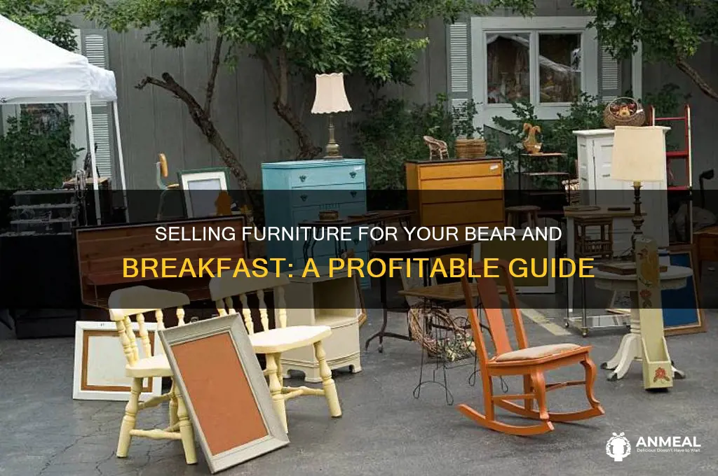 how to sell furniture bear and breakfast
