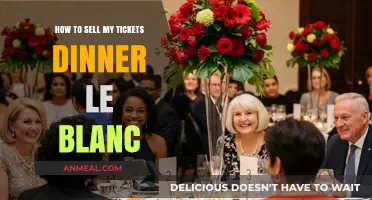 Sell Your Dinner en Blanc Tickets Fast: A Step-by-Step Guide