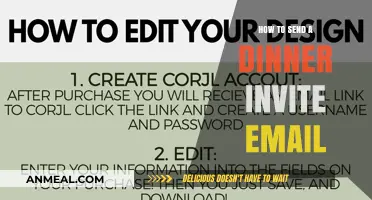 Crafting the Perfect Dinner Invite Email: Tips and Templates