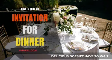 Crafting the Perfect Dinner Invitation: Tips for a Warm and Welcoming Message