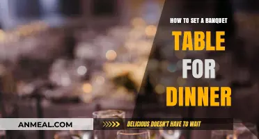Elegant Banquet Table Setting Guide for Dinner Parties