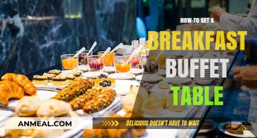 Mastering the Art of Setting a Breakfast Buffet Table