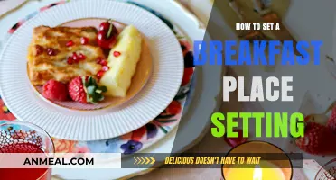 Master the Art of Breakfast Place Setting: Tips & Tricks
