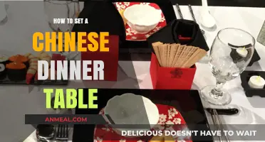 Mastering the Art of Setting a Traditional Chinese Dinner Table