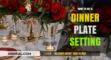 Master the Art of Elegant Dinner Plate Setting in Simple Steps