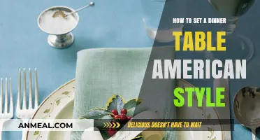 Mastering the Art of Setting a Classic American Dinner Table