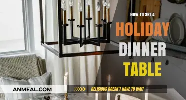 Elegant Holiday Dinner Table Setting Tips for Festive Gatherings